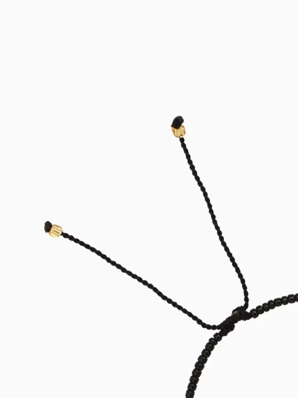 Браслет Браслет "Виколия" длина 16 см, цв. чёрный, золотистый