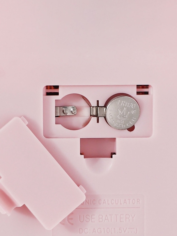 Калькулятор настольный 08-разрядный, розовый Калькулятор настольный 08-разрядный, розовый