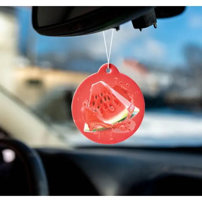 Ароматизатор подвесной Grand Caratt Арбуз, картонный Ароматизатор подвесной Grand Caratt Арбуз, картонный