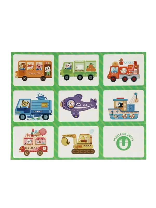 Магнитный набор &laquo;Транспорт&raquo;