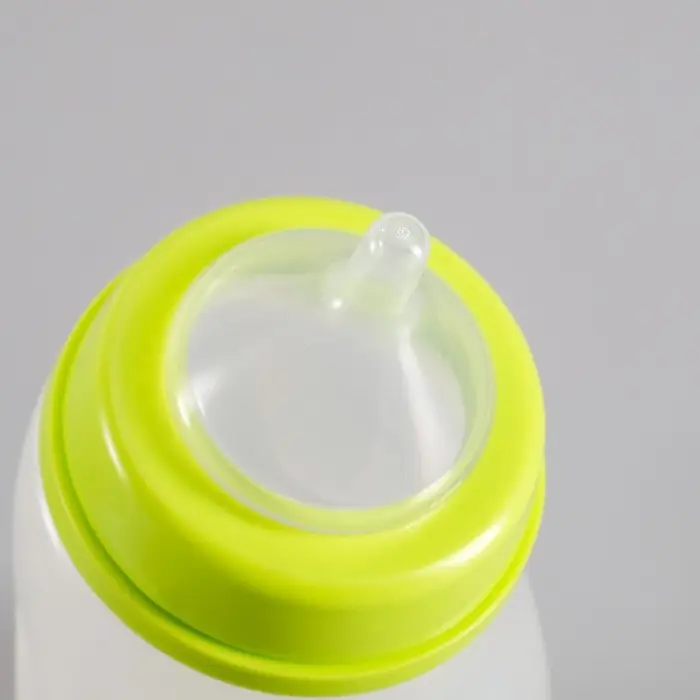 Набор для вскармливания животных DIIL, бутылочка 180 мл, 2 соски и ёршик, цвет МИКС