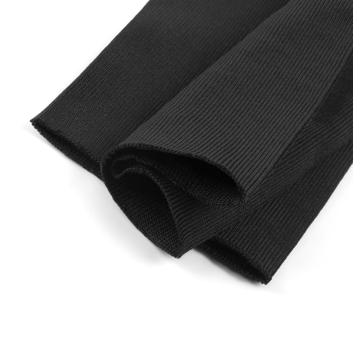 Манжета на рукав, 8 × 9 см, пара, 400г/м2, чёрные Манжета на рукав, 8 × 9 см, пара, 400г/м2, чёрные