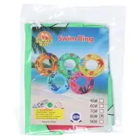 Круг для плавания 75 см, цвет зеленый