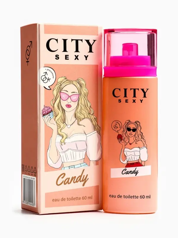 Туалетная вода женская City Sexy Candy, 60 мл Туалетная вода женская City Sexy Candy, 60 мл
