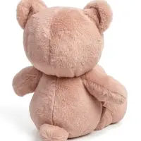 Мягкая игрушка "Медведь Ляля, с бантом", цвет пудровый, 25 см МЛяля/25/131-3