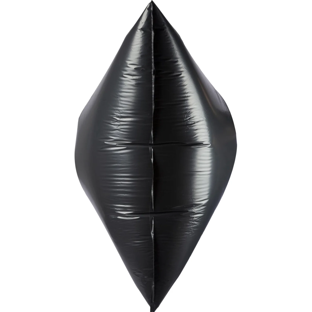 Мешки для мусора ПВД 180л 50мкм 50шт/уп черные 90x120см Luscan