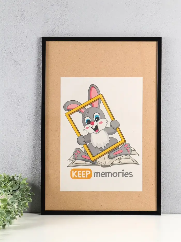 Фоторамка пластик "Премиум" 40х60 см, чёрный