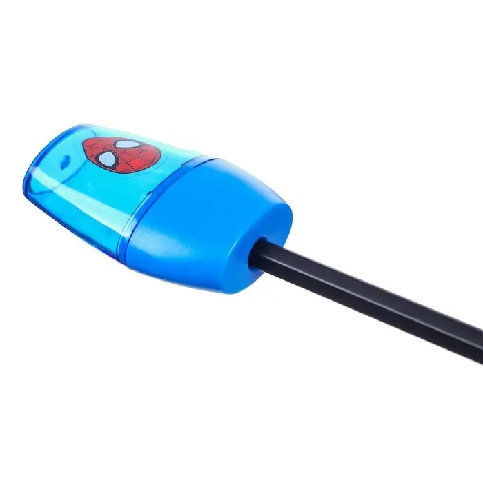 Точилка пластиковая, синяя, «Человек-паук» Точилка пластиковая, синяя, «Человек-паук»