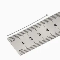 Штифт с шариком СМ-1103-10, 5 см, 50 г, (&plusmn; 465 шт.), цвет серебро