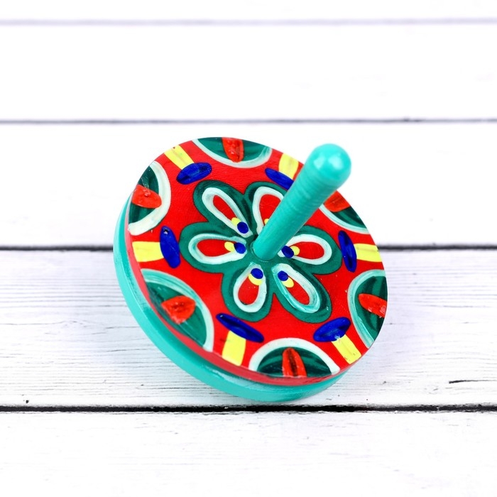 Волчок двойной большой Волчок двойной большой "Расписной", МИКС