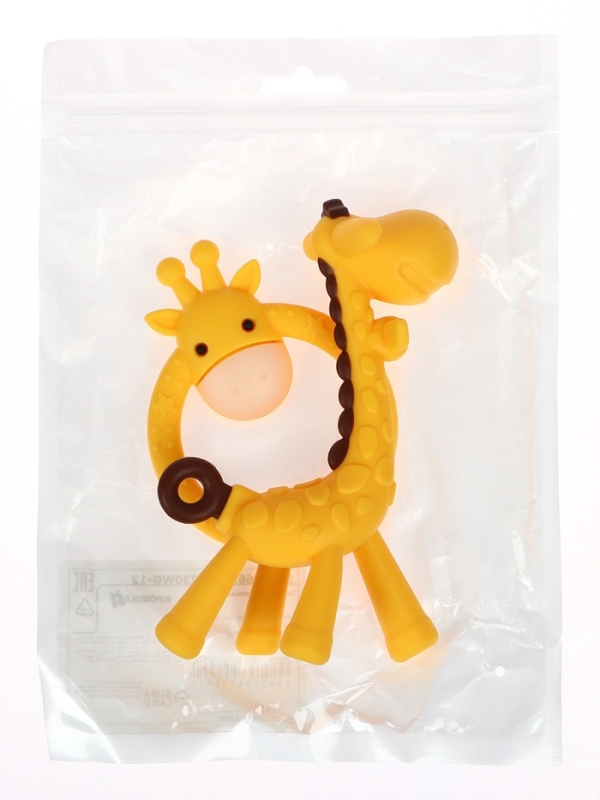 Набор прорезывателей «Жирафики», 2 шт, Крошка Я