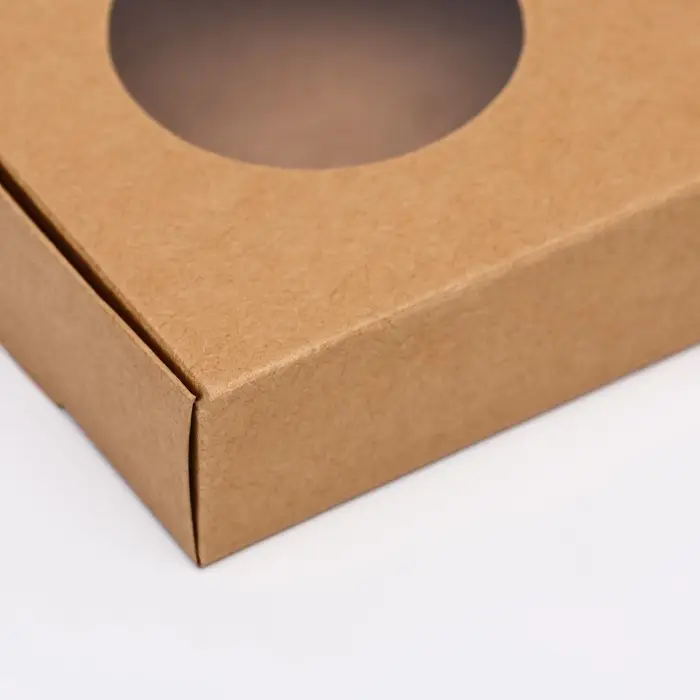 Коробочка самосборная, крафт, 10×10×3 см Коробочка самосборная, крафт, 10×10×3 см