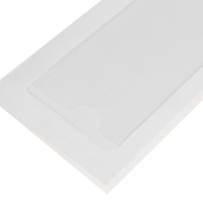 Карман самоклеящийся на корешок папки 70 мм, 191 х 50 мм, комплект 10 штук, Calligrata, 110 мкм Карман самоклеящийся на корешок папки 70 мм, 191 х 50 мм, комплект 10 штук, Calligrata, 110 мкм