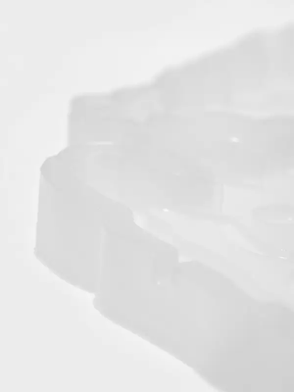 Молд для заливки &laquo;Ёлка с бантиками&raquo;, 2 ячейки, 12&times;10 см, силикон, прозрачный