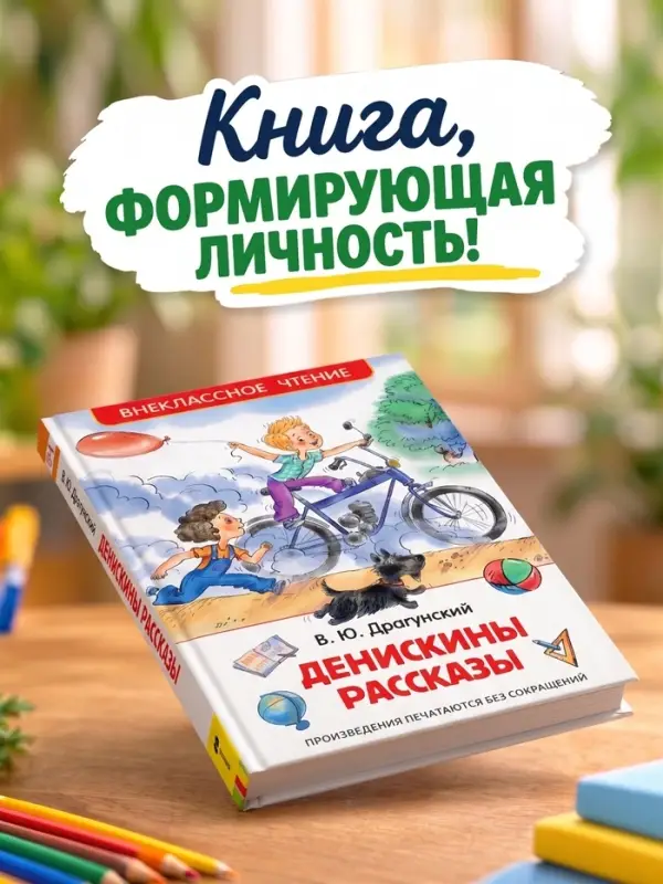 Книга детская &laquo;Денискины рассказы&raquo;, Драгунский В. Ю.