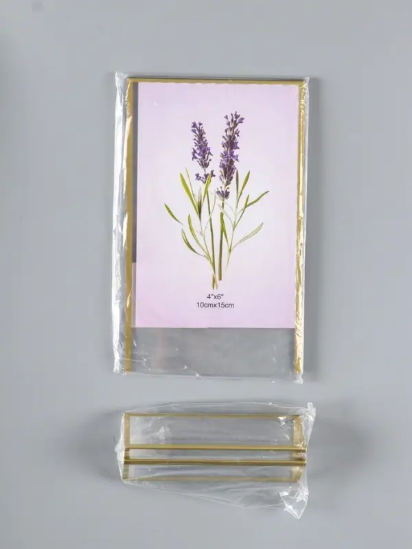 Фоторамка акрил на 2 фото 10х15 см "Прозрачность мыслей" 4х13,5х18 см