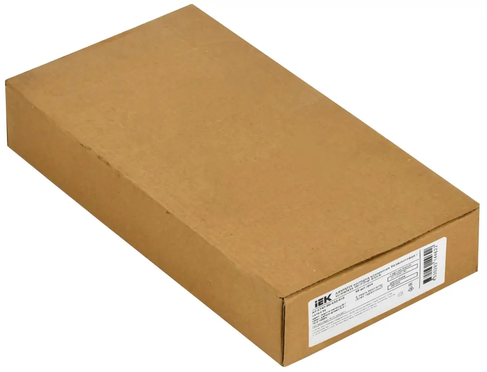 ARMAFIX Клемма пружинная CX10 PE 10мм2 проходная заземляющая IEK