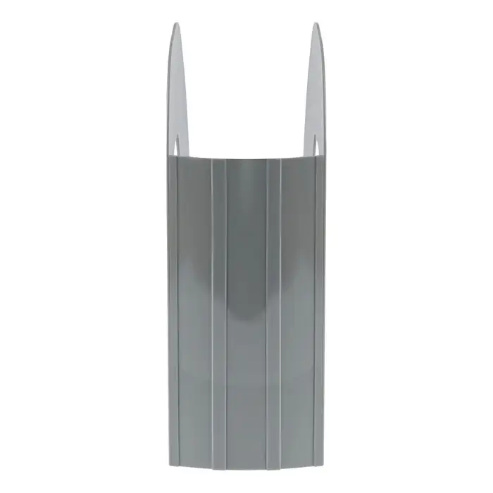 Лоток для бумаг Стамм &laquo;Фаворит&raquo;, А4, вертикальный, пластиковый, 1 отделение, серый, ширина 90 мм