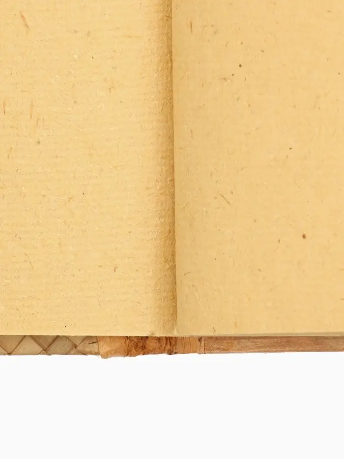 Записная книжка плетеная, 48 листов, 17х22х2 см, цв. бежевый Записная книжка плетеная, 48 листов, 17х22х2 см, цв. бежевый