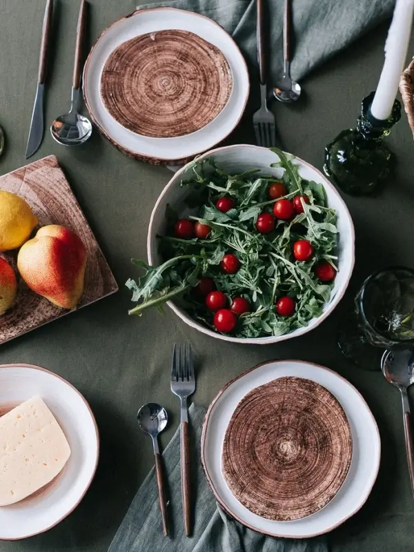 Тарелка глубокая Magistro Wood, 700 мл, d=18.2 см, фарфор, коричневая