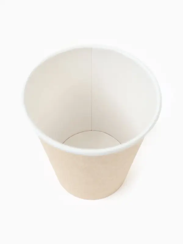 МП Стакан бумажный "Крафт" 250 мл, диаметр 80 мм (100 шт.)