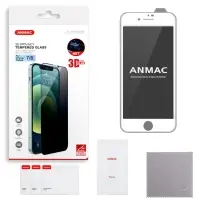 Защитное стекло iPh 7/8 белое ANMAC 3D Privacy с сеточкой Арт. 1137246