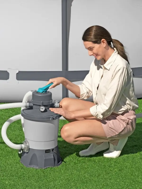 Фильтр-насос, 220-240V, 3596 л/ч, для бассейна, песочный, 58515 Bestway