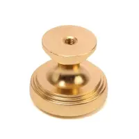 Ручка-кнопка CAPPIO PK322, d=30 мм, цвет золото