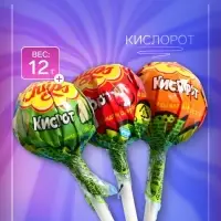 Карамель Chupa Chups «Кислорот», ассорти, 12 г