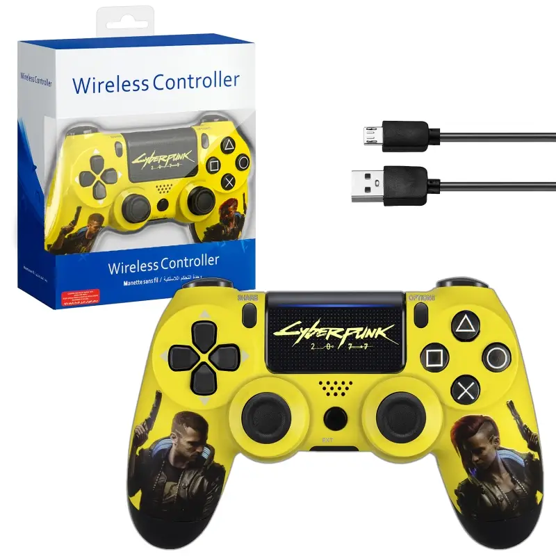 Джойстик PS4 DualShock беспроводной с рисунком №15