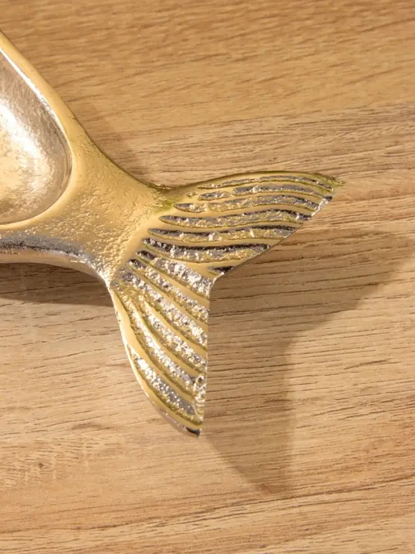 Блюдо сервирочное Блюдо сервирочное "Рыбка" алюминий 41,5х12х2 см