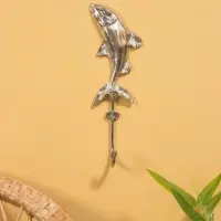 Крючок настенный "Рыба" 9х6,5х28 см, алюминий