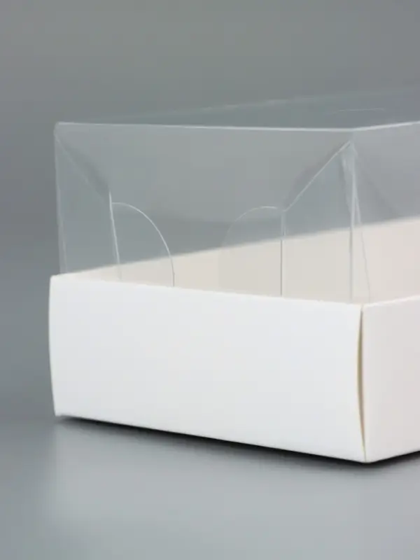 Коробка для муссовых пирожных, белый, 26&times;8.5&times;6 см