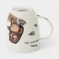 Кружка КОРАЛЛ &laquo;Ёжик в тумане&raquo;, 380 мл, фарфор, белая