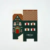Коробка-домик, подарочная, самосборная, набор 10 шт. &laquo;Деревушка&raquo;,7&times;6.2&times;5 см