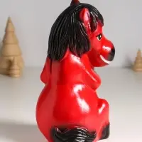 Копилка "Огненный конь с сердцем" 24 см, красный Копилка "Огненный конь с сердцем" 24 см, красный