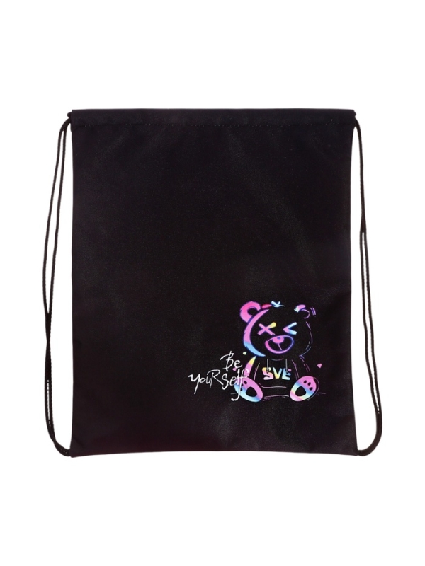 Мешок для обуви, 435×360 мм, Stavia (плотность 600D) «Неоновый медведь» Мешок для обуви, 435×360 мм, Stavia (плотность 600D) «Неоновый медведь»