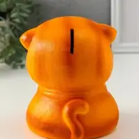 Копилка "Кот Дзен" рыжий, 16х14х14,5 см Копилка "Кот Дзен" рыжий, 16х14х14,5 см