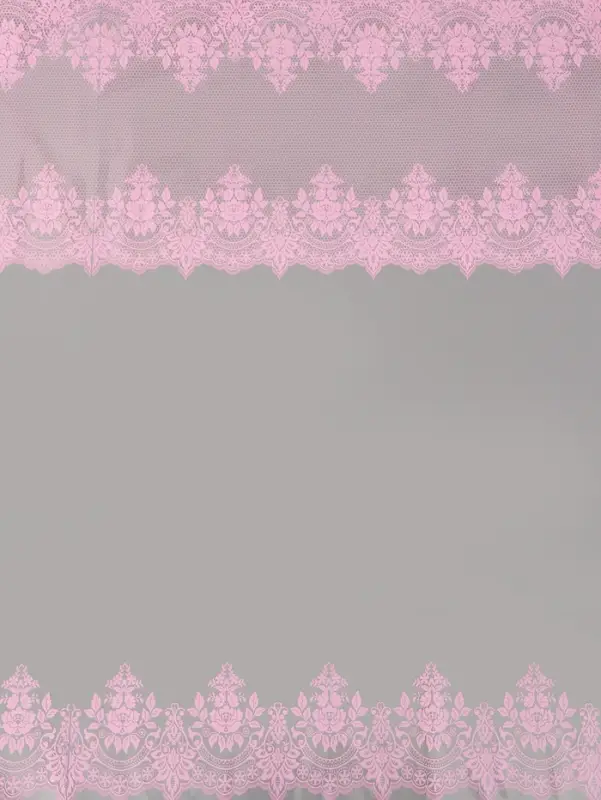 Плёнка для цветов &laquo;Ажур&raquo;, прозрачный/розовый жемчуг, 0.6&times;9.3&plusmn;5% м, 40 мкм, 200 г