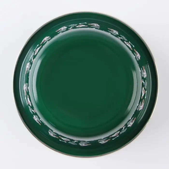 Миска металлическая для собаки &laquo;Люблю пёсиков&raquo;, 350 мл, 13х4.5 см