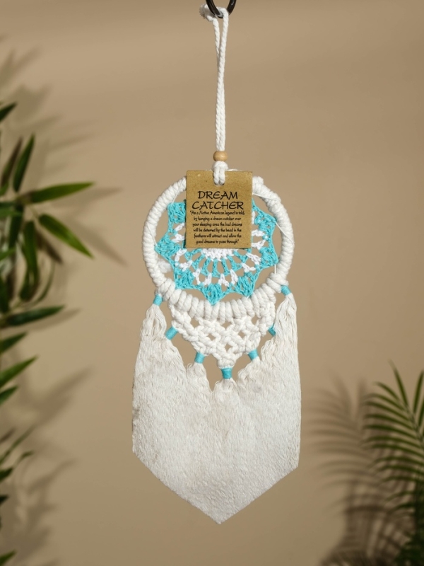 Ловец снов Ловец снов "Голубой цветок" 12х33 см.