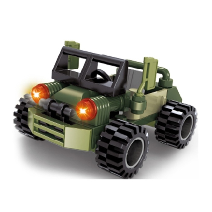 Конструктор Армия «Штурмовой джип», 36 деталей, в пакете Конструктор Армия «Штурмовой джип», 36 деталей, в пакете