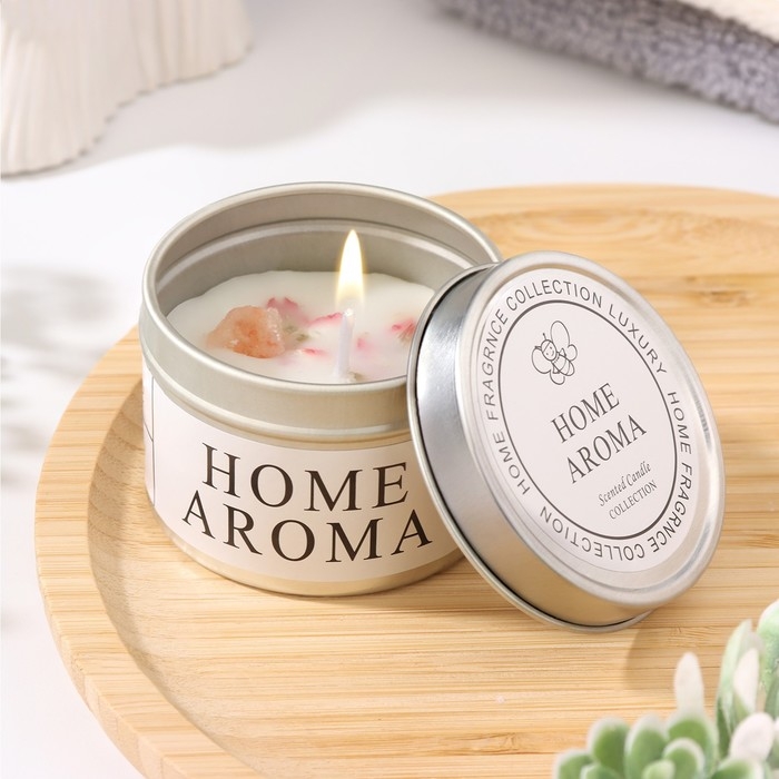 Свеча ароматическая  Свеча ароматическая "Home Aroma", цветочны