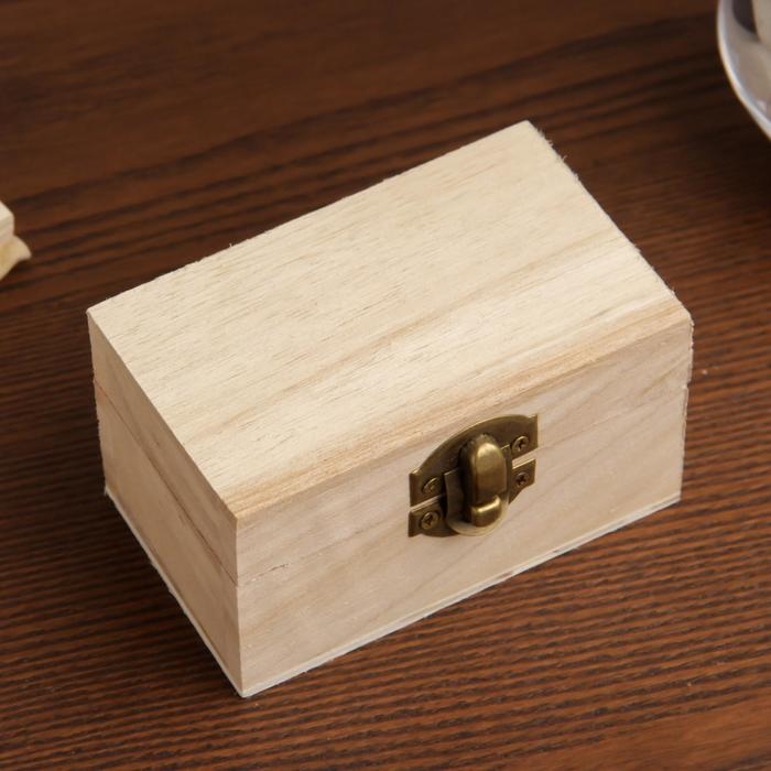 Шкатулка дерево под роспись Шкатулка дерево под роспись "Прямоугольная" 5,5х10х6 см