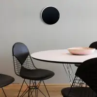 Часы настенные Melancholia Clock, черные