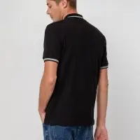 Рубашка поло Virma Stripes, черная, размер S