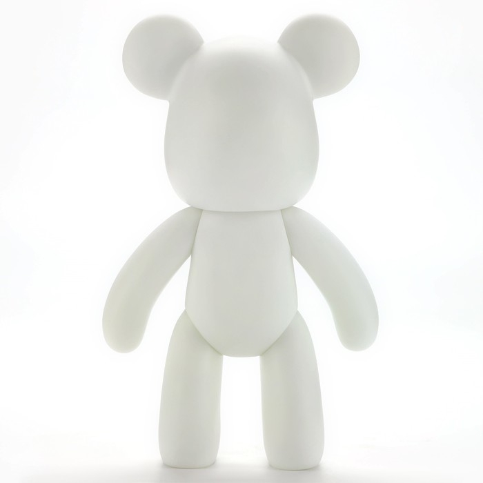 Рисование акрилом на пластиковой фигурке &laquo;Мишка&raquo;, розовый, набор для творчества Флюид-арт