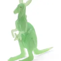 Фигура 3D, светящаяся в темноте &laquo;Кенгуру&raquo;, 49 деталей, 24&times;7&times;21.5 см