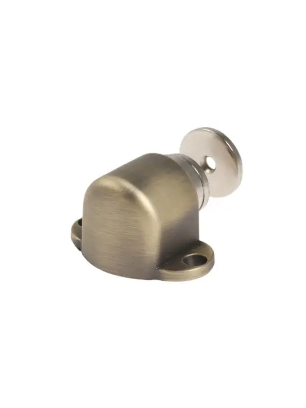 Упор дверной магнитный UM101AB, цвет бронза