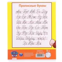 Тетрадь в косую линейку 12 листов, 5 видов МИКС, обложка мелованный картон, «Щенячий патруль»